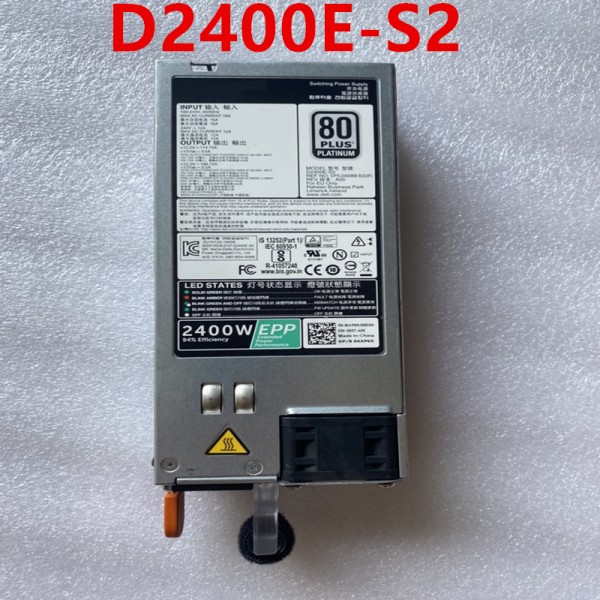 신품 전원 공급 장치 EPP 2400W DPS-2400BB B 0KKP69 제품 이미지