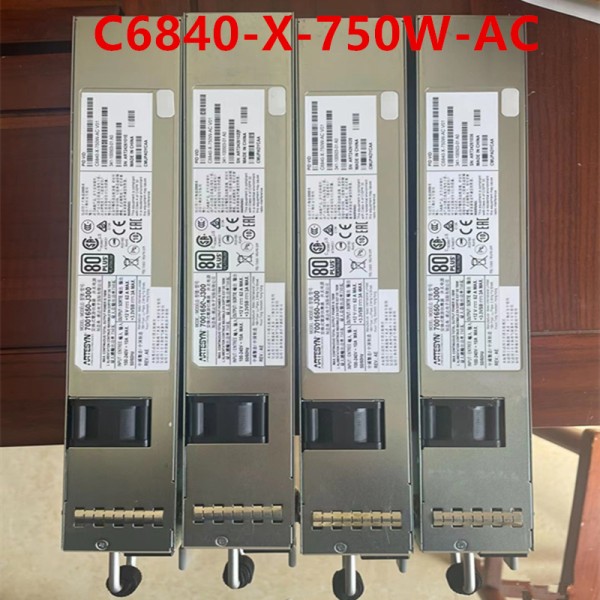 시스코 C6800 용 전원 공급 장치, 7001650-J300 341-100503-01 750W, 거의 새제품 제품 이미지
