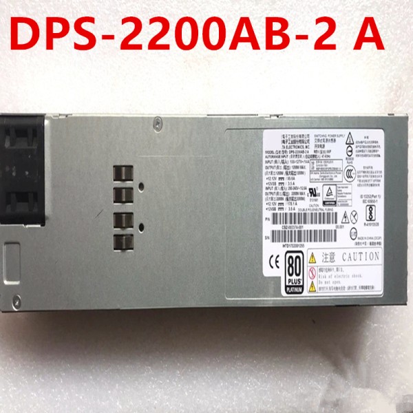 델타용 PSU, 2200W 전원 공급 장치, DPS-2200AB-2 A D 거의 새제품 제품 이미지