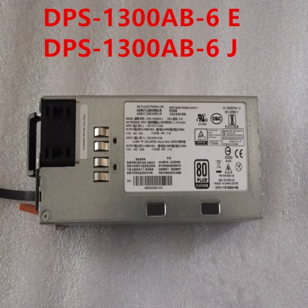 델타 1300W DPS-1300AB-6 E J A 거의 신품 전원 공급 장치 제품 이미지