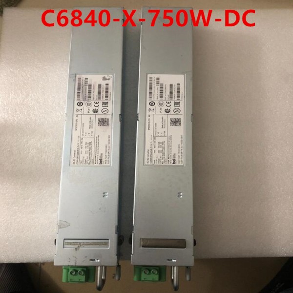 Cisco C6800 DC 750W 전원 공급 장치, C6840-X-750W-DC SPDCSCO-72G 341-101399-01 용, 거의 새제품 제품 이미지