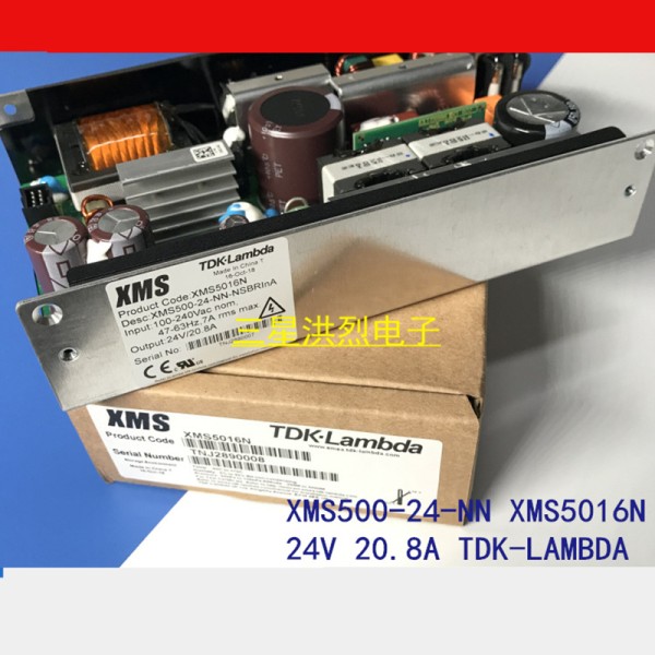 TDK-LAMBDA 전원 공급 장치, XMS500-24-NN-NSBRInA 24V, 20.8A, 500W, 새제품 제품 이미지