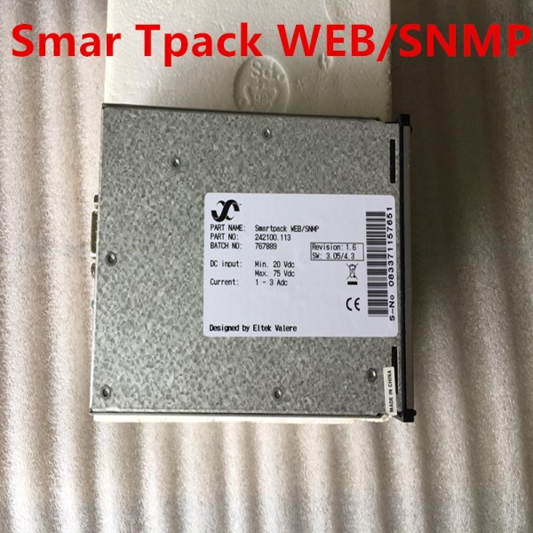 Eltek Smar Tpack WEBSNMP 242100.113 전원 공급 장치, 새제품 제품 이미지