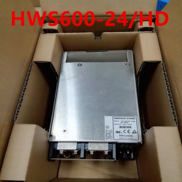 TDK-LAMBDA HWS600 용 PSU, 24V 27A 전원 공급 장치, HD 새제품 제품 이미지