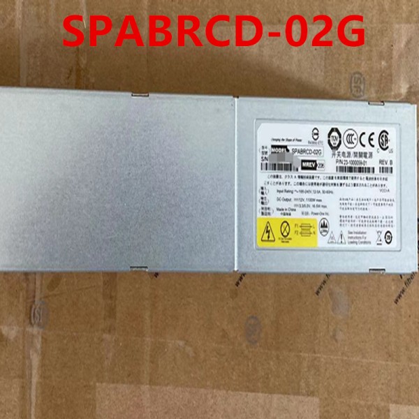 Brocade 6520 전원 공급 장치 SPABRCD-02G, 거의 신품 PSU, 1100W, 23-1000059-01 제품 이미지