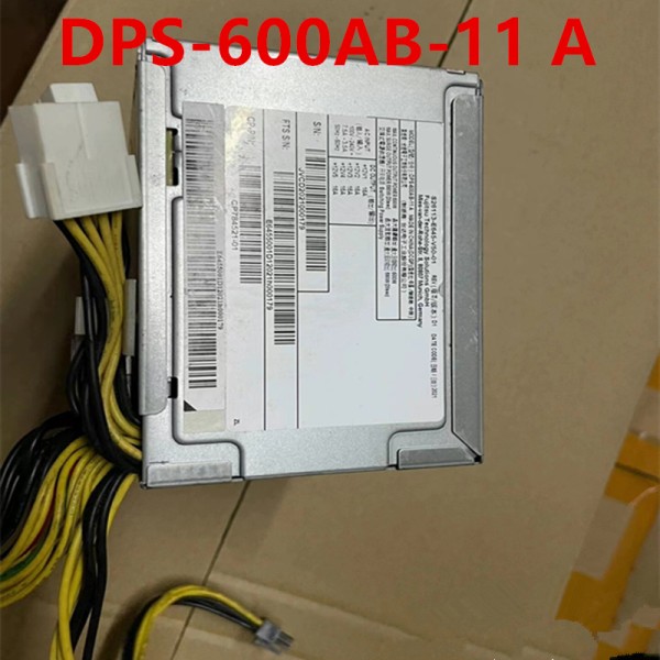 FUJITSU 600W DPS-600AB-11 A S26113-E645-V50-01 용 거의 새 원본 전원 공급 장치 제품 이미지