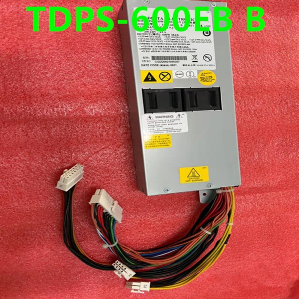 델타 600W TDPS-600EB B용 전원 공급 장치, 거의 새제품 제품 이미지