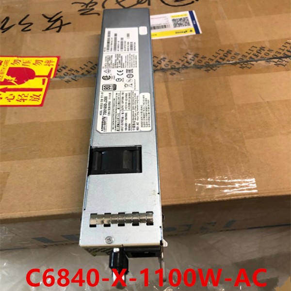 시스코 C6800 용 전원 공급 장치, C6840-X-1100W-AC 7001674-J400 341-100521-01, 1100W, 거의 새제품 제품 이미지