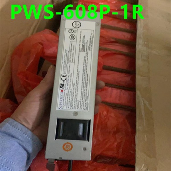 Supermicro 600W PWS-608P-1R CPR-6011-3M4용 새 원본 전원 공급 장치 제품 이미지