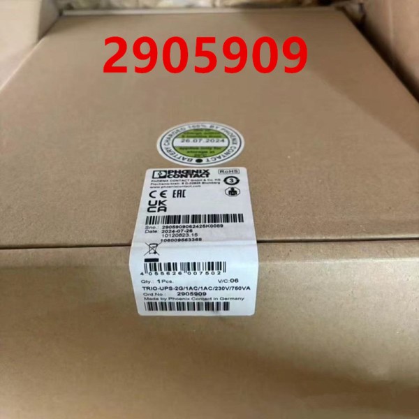 Phoenix Contact 2905909 TRIO-UPS-2G1AC1AC230V750VA용 새 원본 전원 공급 장치 제품 이미지