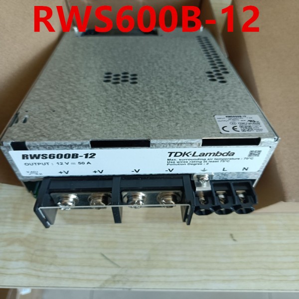 RWS600B-12 전원 공급 장치, TDK-LAMBDA 12V, 50A, 600W 제품 이미지