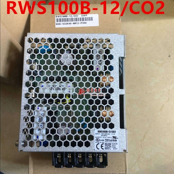 TDK-LAMBDA RWS100B 용 전원 공급 장치, CO2 12V, 8.5A, 100W, 새제품 제품 이미지