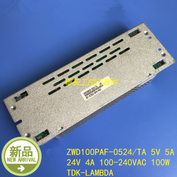 TDK-LAMBDA 전원 공급 장치, ZWD100PAF-0524 및 TA 5V 5A 100W, 새제품 제품 이미지