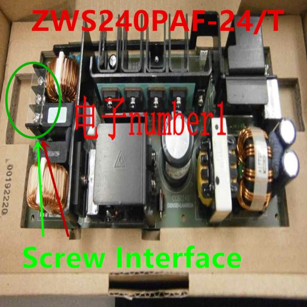 DENSEI-LAMBDA 나사 인터페이스용 PSU, 24V 10A, 전원 공급 장치, CZWS240PAF-24 T 제품 이미지