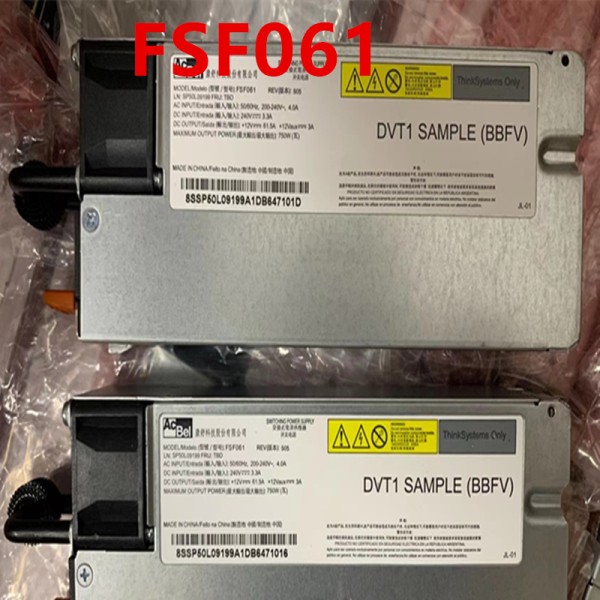 1PCS 신품 전원 공급 장치 SR550 750W FSF061 TBD 01PE525 01GV268 제품 이미지