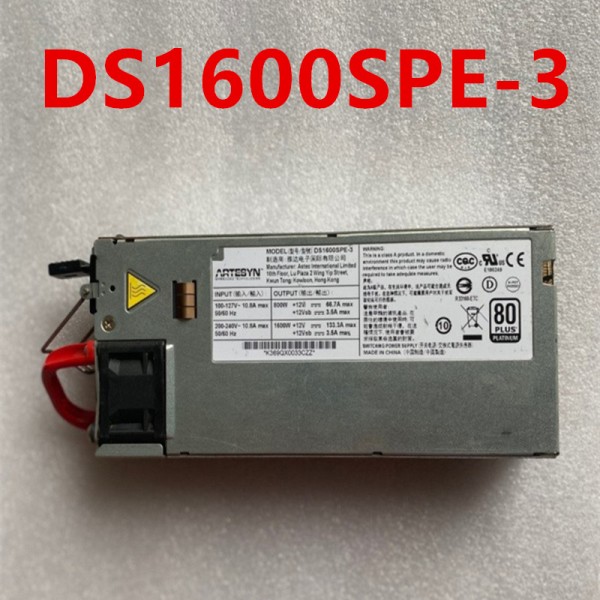 Artesyn 1600W DS1600SPE-3용 새 원본 전원 공급 장치 제품 이미지