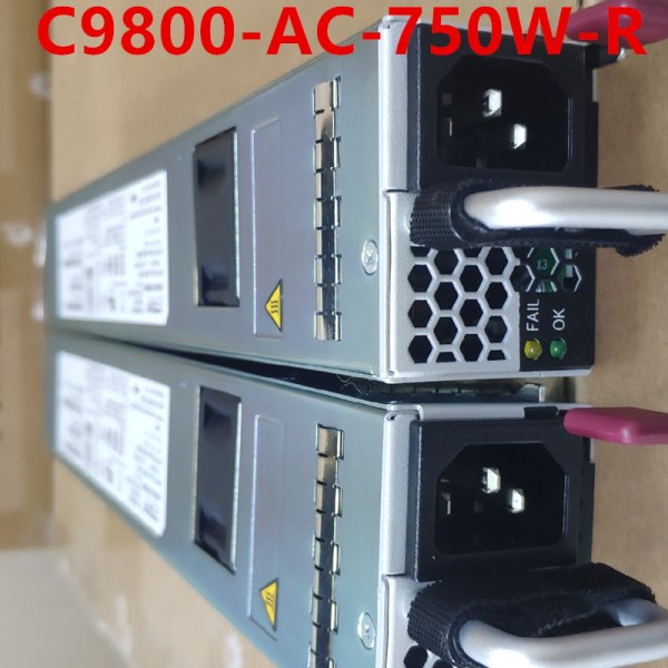 시스코 9800 전원 공급 장치, C9800-AC-750W-R 431-100758-01 용, 750W, 거의 새제품 제품 이미지