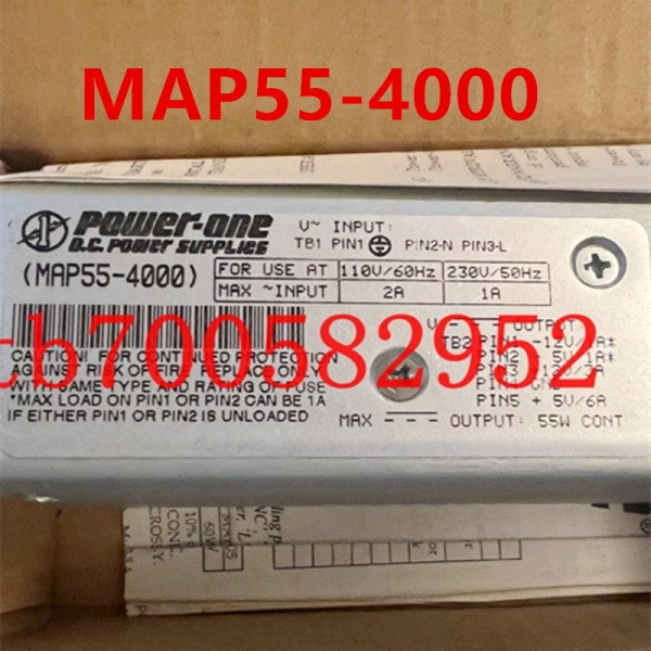 POWER-ONE 55W 전원 공급 장치 MAP55-4000용 새 원본 제품 이미지