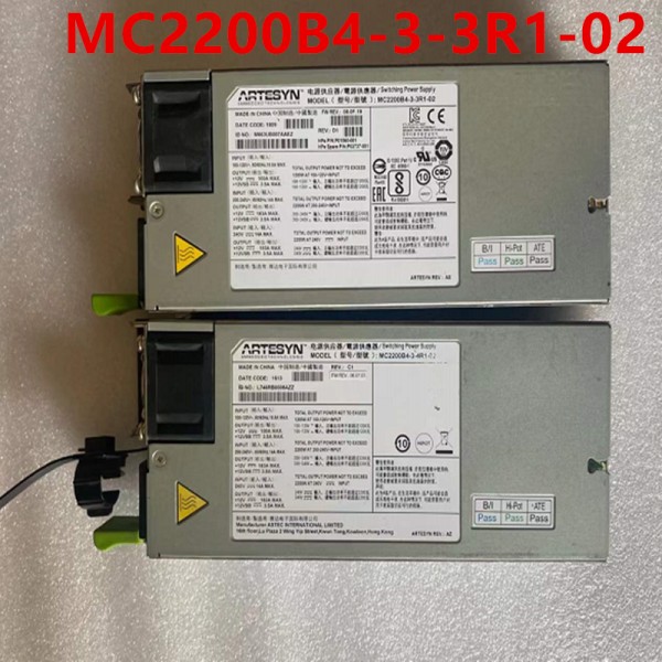 Artesyn 2200W MC2200B4-3-3R1-02용 거의 새 전원 공급 장치 1개 제품 이미지