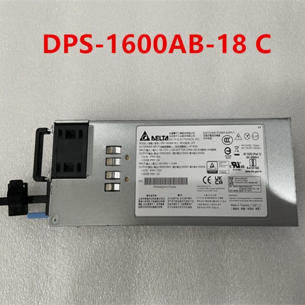 DELTA FAS8300 12V132A 1600W 전원 공급 장치 DPS-1600AB-18 C 용 기존 거의 새 PSU 제품 이미지