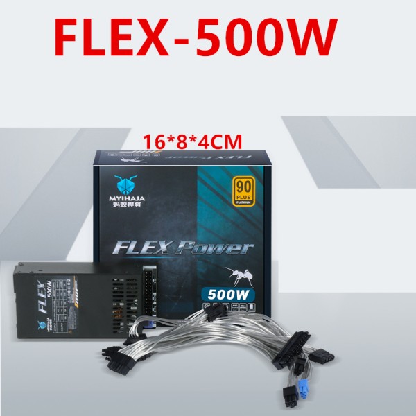 MYIHAJA ITX 플렉스 PSU 90 플래티넘 소형 1U K39 500W 스위칭 전원 공급 장치, ENP-7650B, 새제품 제품 이미지