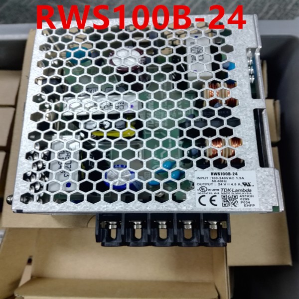 TDK-LAMBDA RWS100B 용 PSU, 전원 공급 장치 24V, 4.5A 제품 이미지