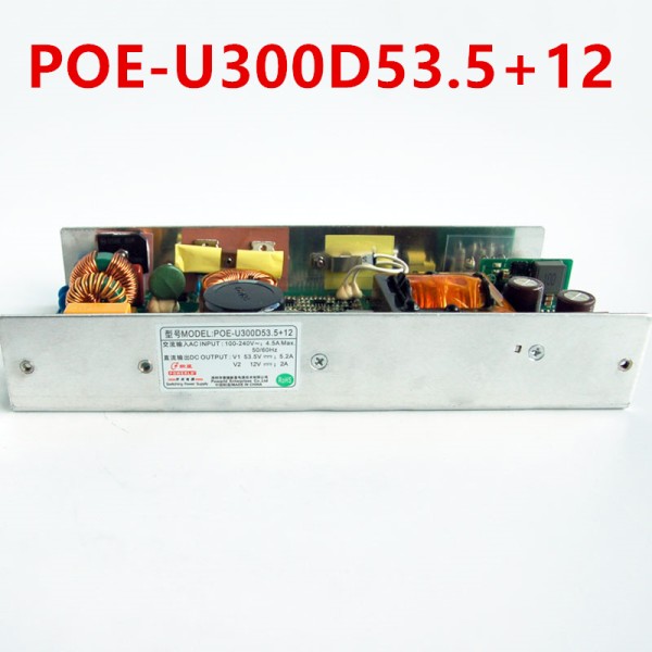 Powerld 53.5V5.2A 300W 전원 공급 장치 POE-U300D53.5+12 MCP280-5412용 새 원본 PSU 제품 이미지