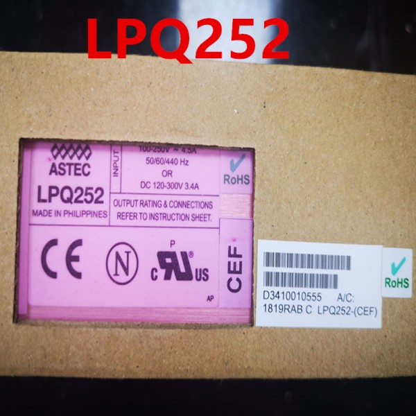 ASTEC용 PSU, 250W 전원 공급 장치, LPQ252, 새제품 제품 이미지