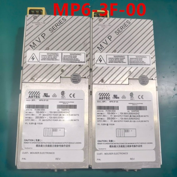 ASTEC 800W MP6-3F-00 73-560-0540용 기존 분해 전원 공급 장치 새 제품처럼 작동 제품 이미지