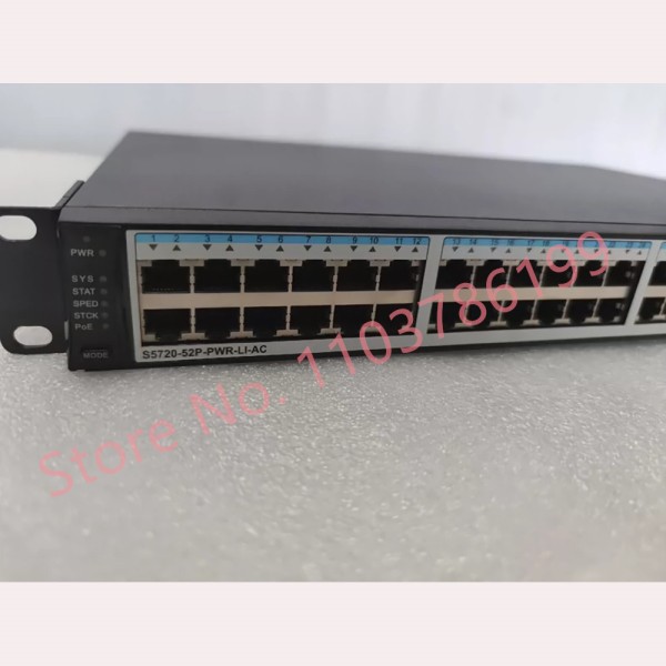 S5720-52P-PWR-LI-AC 48포트 기가비트 POE 전원 공급 장치 4 SFP 광 네트워크 스위치 제품 이미지