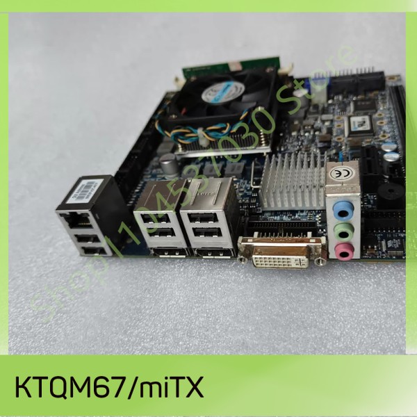 산업용 제어 마더보드 KTQM67miTX의 단일 네트워크 포트 제품 이미지