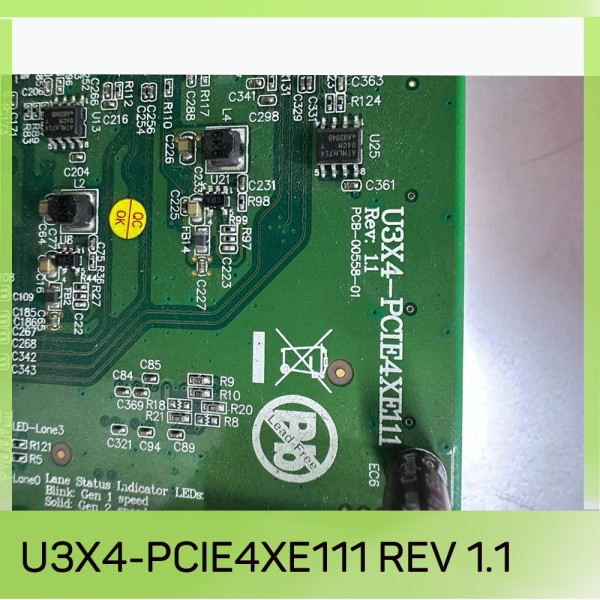 산업용 카메라용 USB3.0 획득 카드 U3X4-PCIE4XE111 REV 1.1 제품 이미지