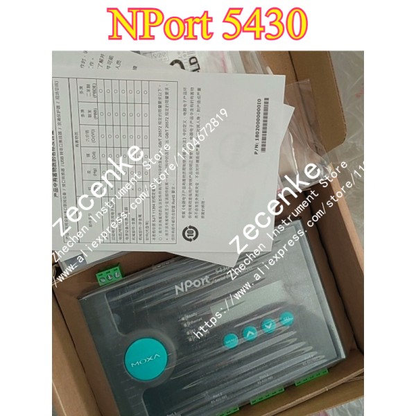 1PC 신품 MOXA NPort 5430 3.3V 연결된 서버 제품 이미지