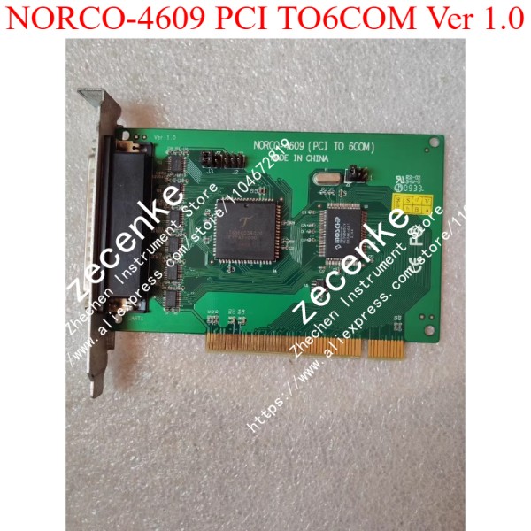 NORCO-4609 PCI TO6COM Ver 1.0 산업용 컴퓨터 장치 카드 제품 이미지
