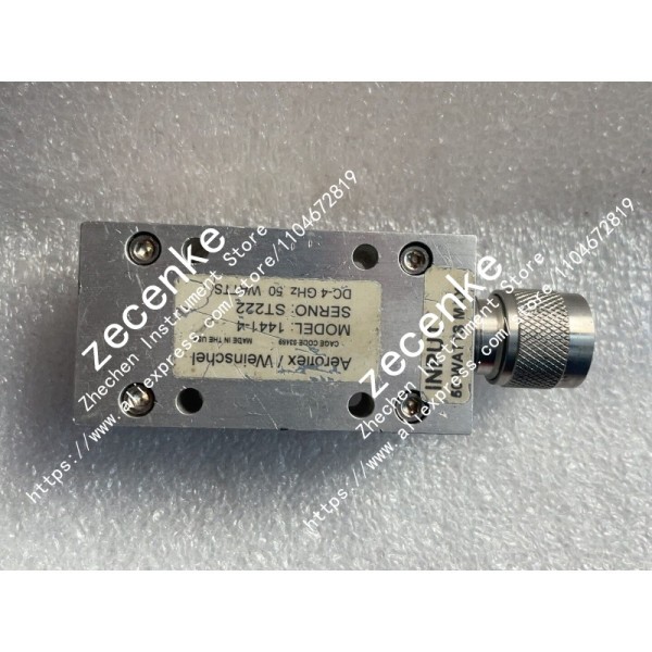 1PC 중고 Aeroflex Weinschel 1441-4 고전력 RF 동축 종단 부하 DC-4GHz 50W N Male 제품 이미지