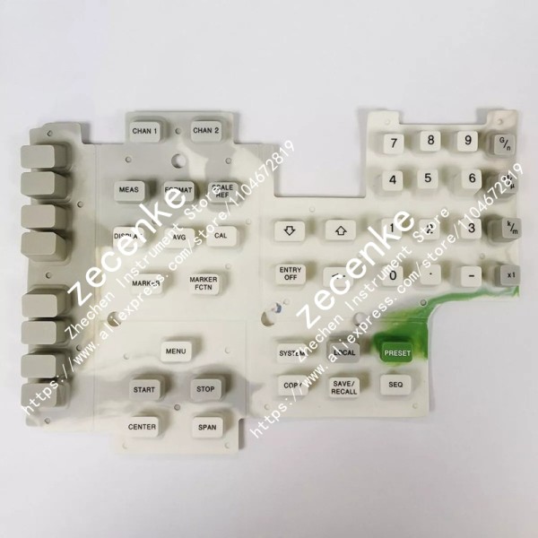 애질런트 8753D 네트워크 분석기 버튼 필름에 적합한 1PC 멤브레인 키패드 양호한 상태로 테스트됨 제품 이미지