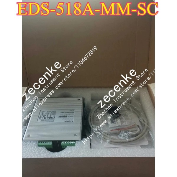 1새 MOXA EDS-518A-MM-SC 18포트 네트워크 관리형 이더넷 스위치 제품 이미지