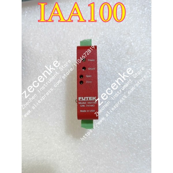1PC 중고 FUTEK IAA100 송신기 신호 증폭기 상태 양호 제품 이미지