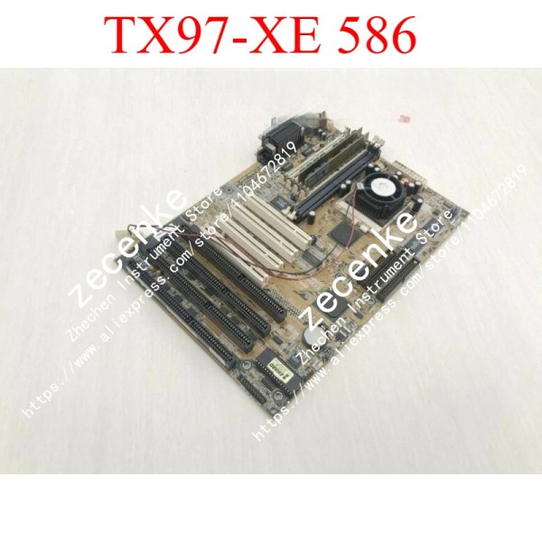 1PC TX97-XE 586 마더보드 4 ISA 배포 CPU 메모리 팬 제품 이미지