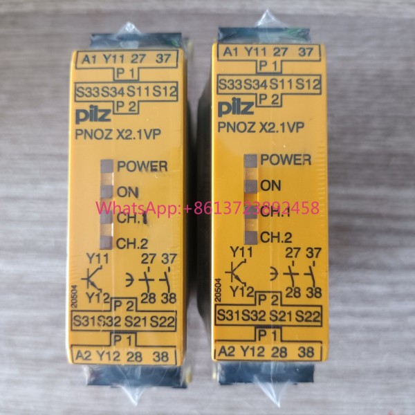 독일산 PILZ PNOZ X2.1VP 안전 릴레이 모델 777600 제품 이미지