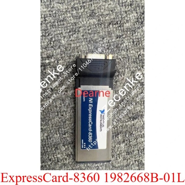내셔널 인스트루먼츠 NI ExpressCard-8360 1982668B-01L 중고 제품 이미지