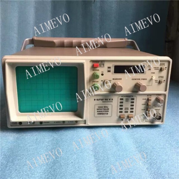 HAMEG HM-5010 1000mhz 0.15MHz-1050MHz스펙트럼 분석기. 제품 이미지
