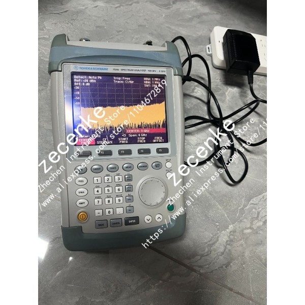 1PC 중고 Rohde & Schwarz FSH6 휴대용 스펙트럼 분석기 100KHZ~6G 상태 양호 제품 이미지