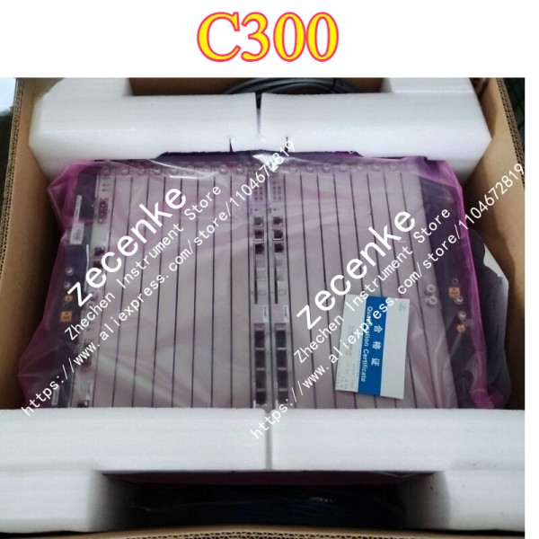 신품 OLT C300 GPON 2×PRWH DC 2×SCXN-TM 4×10GE 업링크 2×GTGO16×C+ SFP 포함 제품 이미지