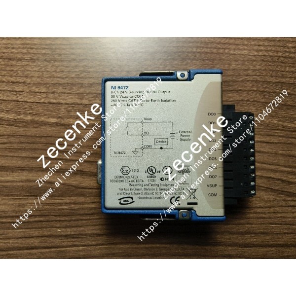 내셔널 인스트루먼트스 NI9472 8채널 24V 소싱 디지털 출력 189200F-01L&l 제품 이미지
