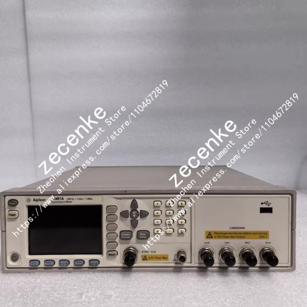1개 KEYSIGHTAgilent E4981A LCR 미터 커패시턴스 1Mhz, Opt 001 상태 양호하게 테스트됨 제품 이미지