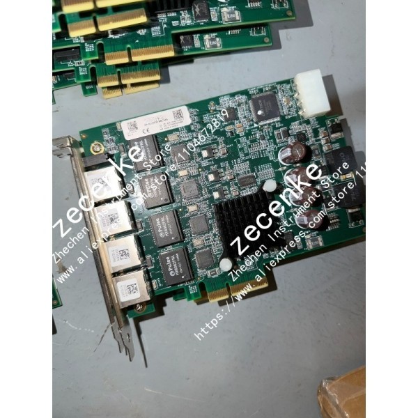 중고 CFG-8704E 4포트 GigE PoE 비전 프레임 그래버 PCIe 캡처 카드 테스트 완료 작동됨 제품 이미지