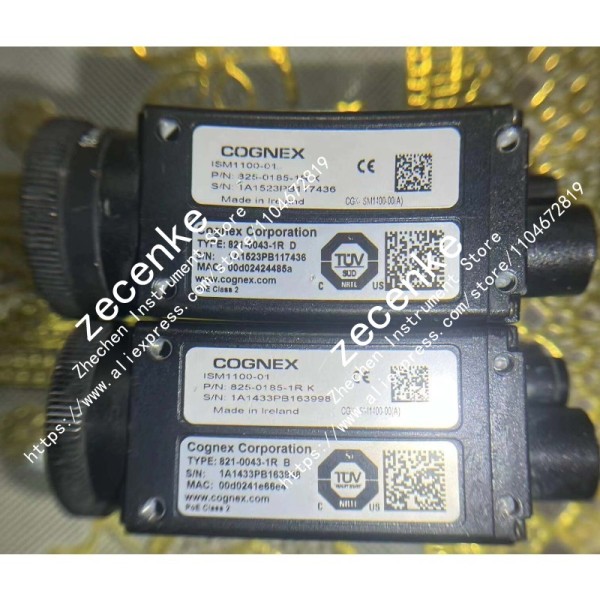 1PC 중고 COGNEX ISM1100-01 컴팩트 머신 비전 카메라내장형 PatMax 알고리즘 포함 RS232 없음 제품 이미지