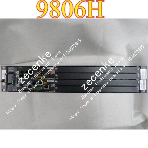 AC DC 입력을 갖춘 기존 9806H DSLAM 액세스 스위치 멀티미디어 제품 이미지