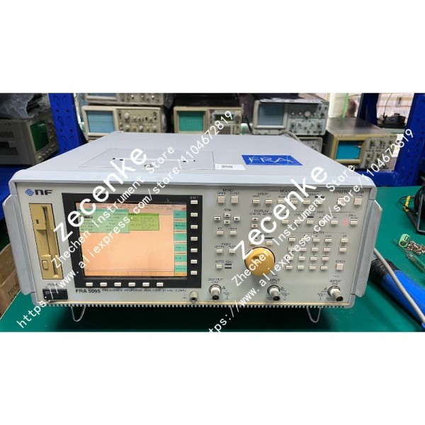 ULF 0.1mHz~HF 15MHz 범위를 포함하는 NF FRA5095 주파수 측정 분석기 중고 제품 이미지